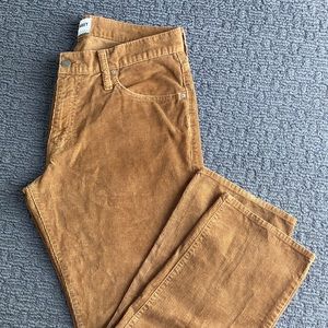 Mens Brown Corduroy Pants